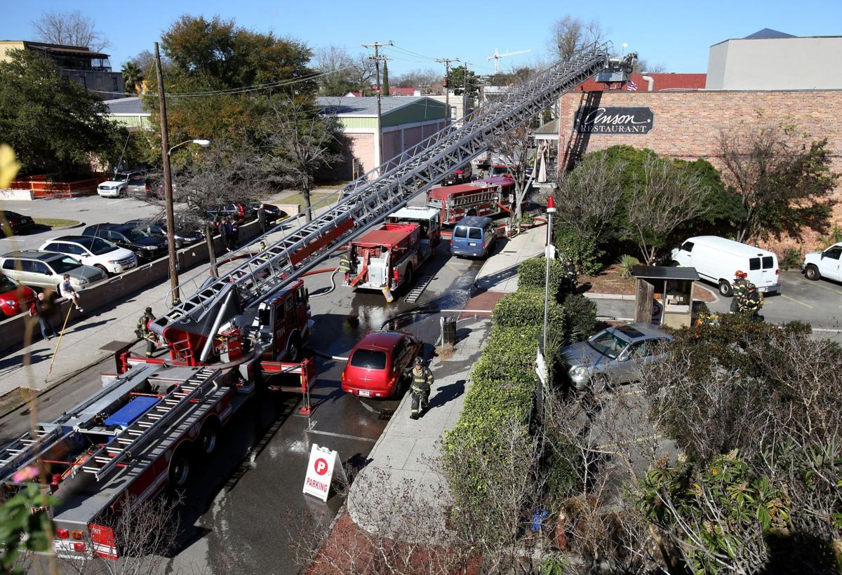 Anson Restaurant Fire
