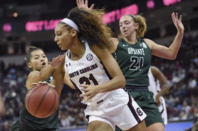 Fifth Ranked South Carolina Women Pummel Usc Upstate South