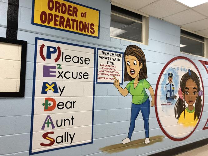PHOTOS New paintings and murals at Kingstree High and C.E. Murray