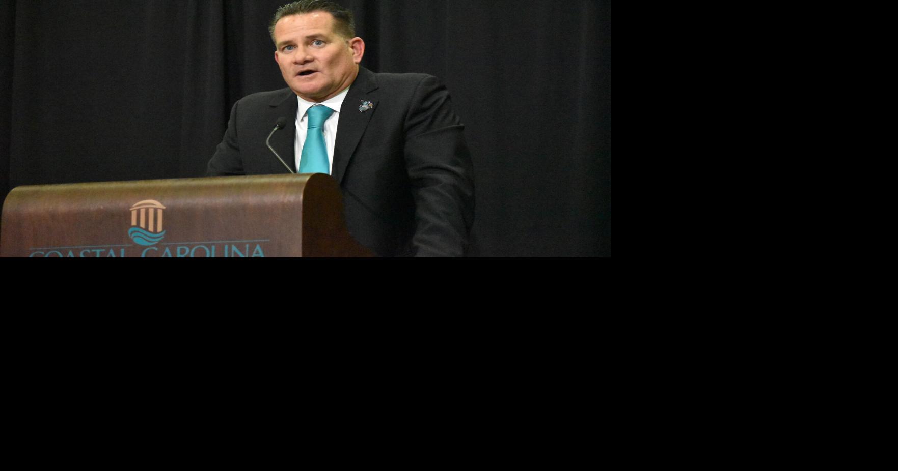 Coastal Carolina introduces new football coach Tim Beck 'This place is