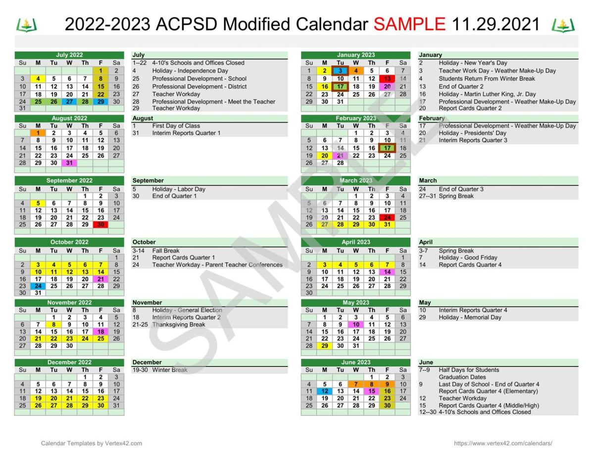 Clemson Academic Calendar 2022 2023 Aiken County Schools Surveying Parents About Modified Academic Calendar |  Education | Postandcourier.com