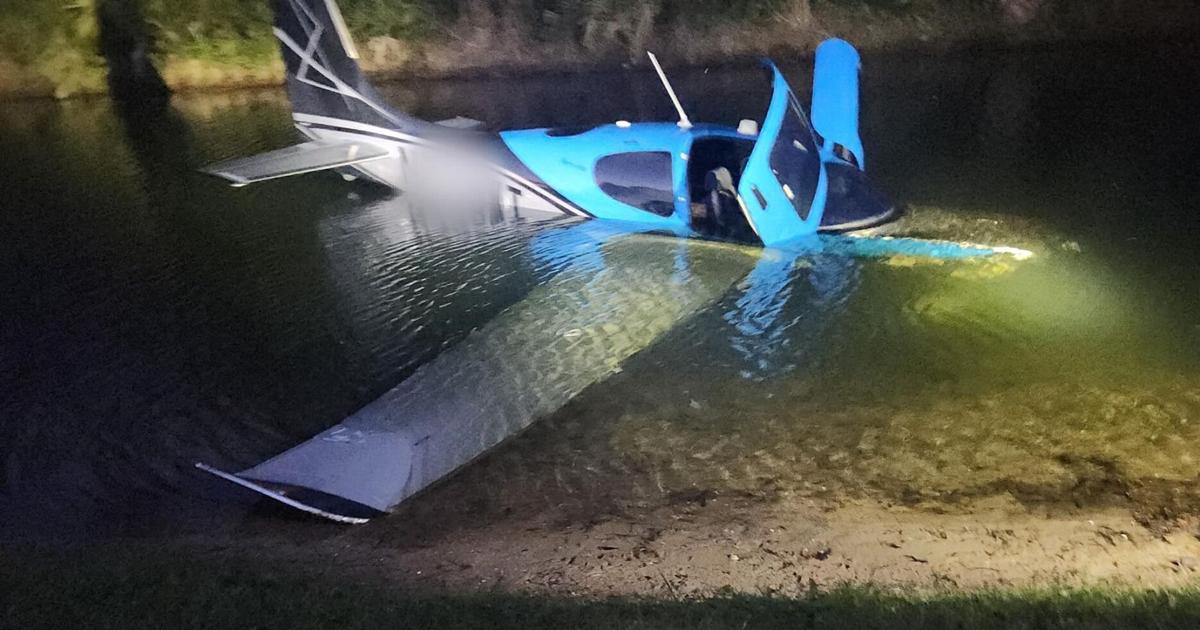 Coverage image for: Uneven runway surface to blame for plane crash in Mount Pleasant pond, NTSB report says