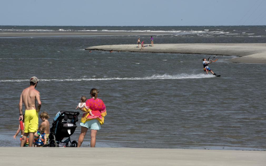 Swimming At Sullivans Island Sc Swimming At Sullivans Island Sc