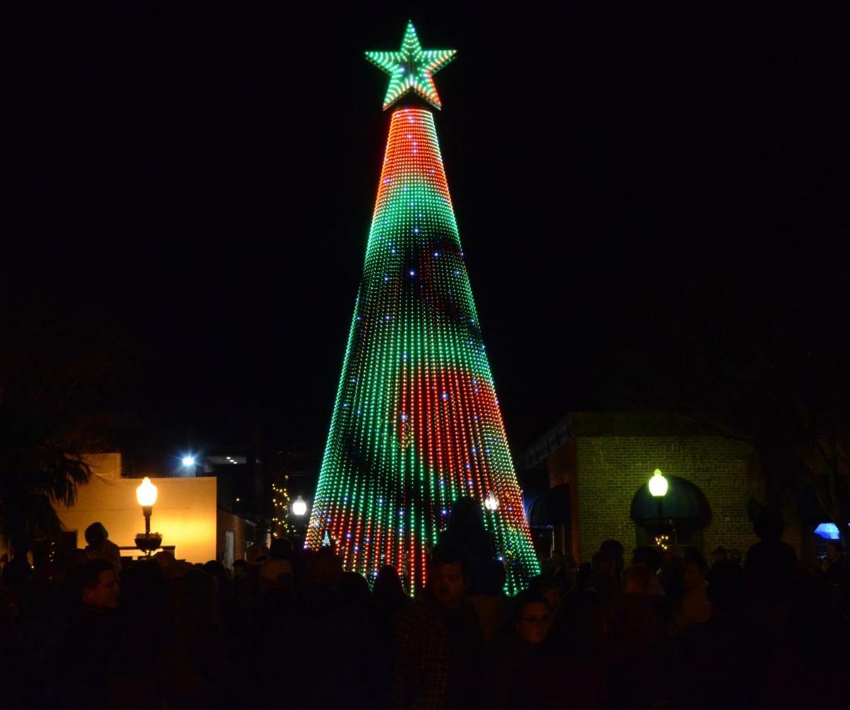 Aiken celebrates new tree during 31st downtown Tree Lighting ceremony