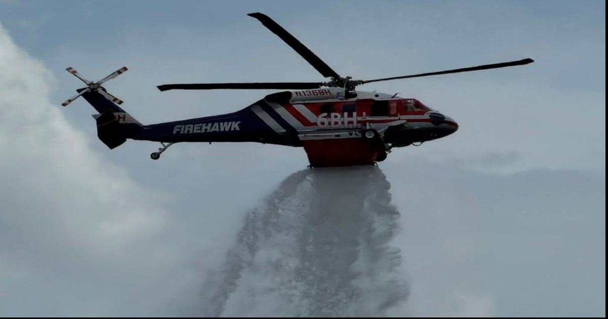 Wildfire raging in Francis Marion is now 50 percent contained. Forecasted rain expected to help.