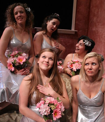 Five Women Wearing the Same Dress'? Sounds like trouble 
