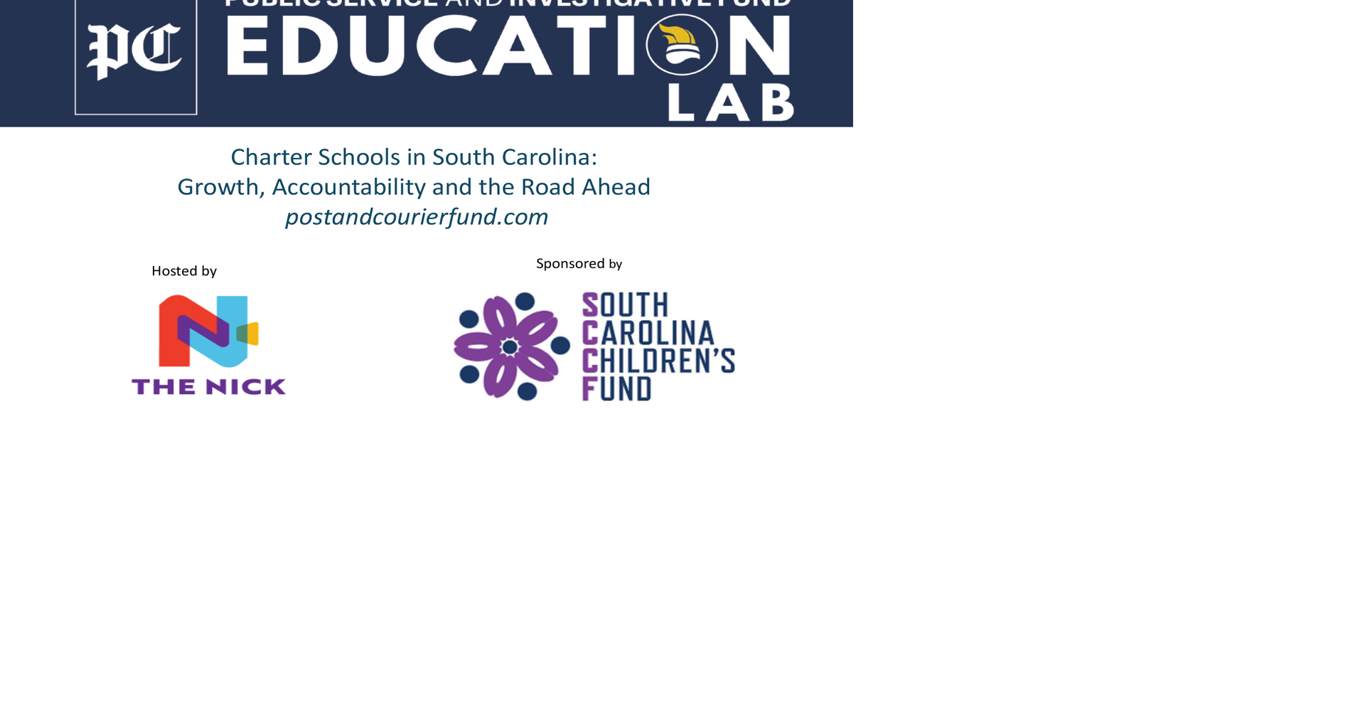 Education Lab’s public forum: ‘Charter Schools in S.C.: Growth, Accountability and the Road Ahead’