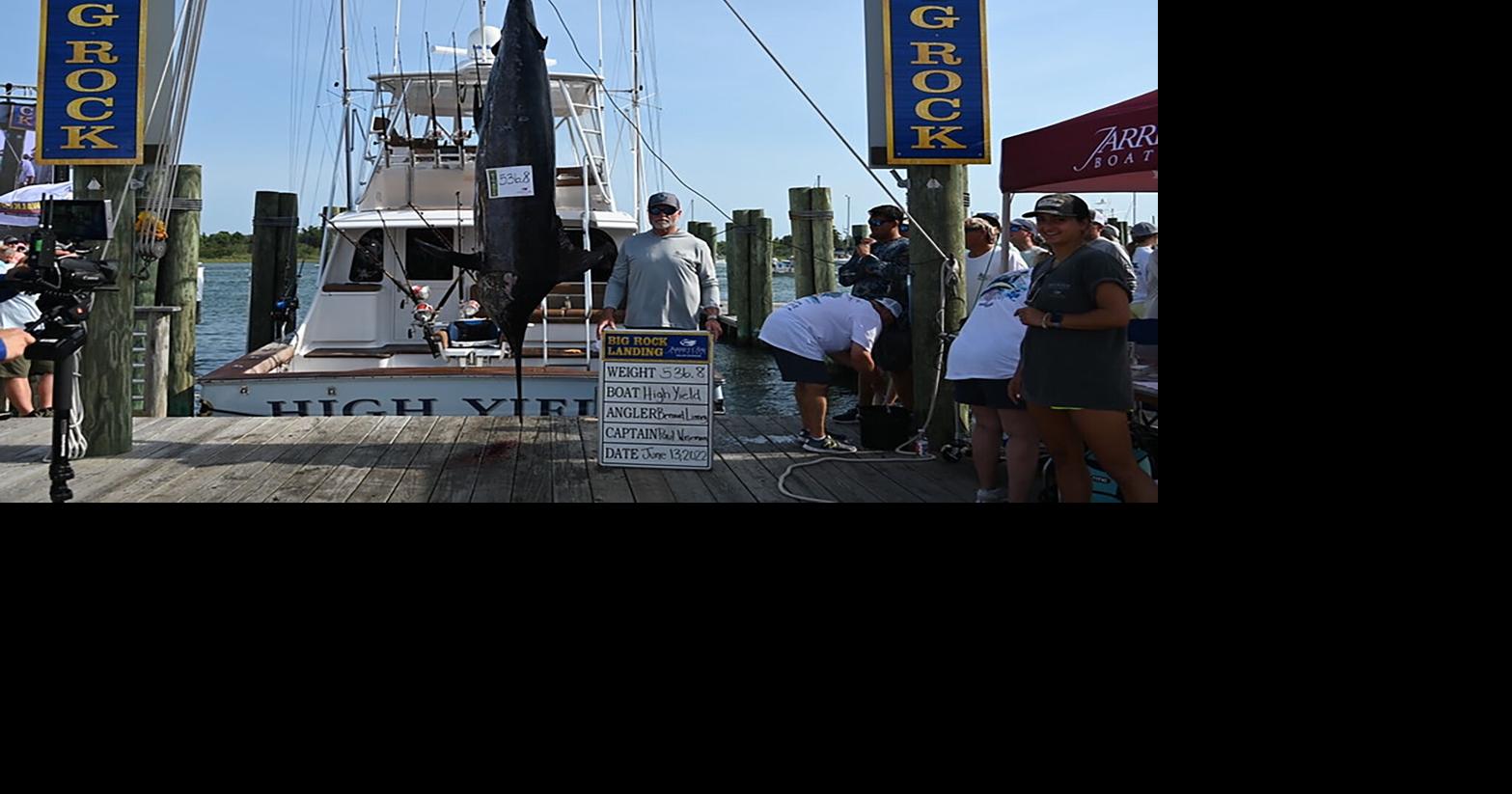 Mercenaria wins Big Rock Blue Marlin Tournament; Charleston boat High