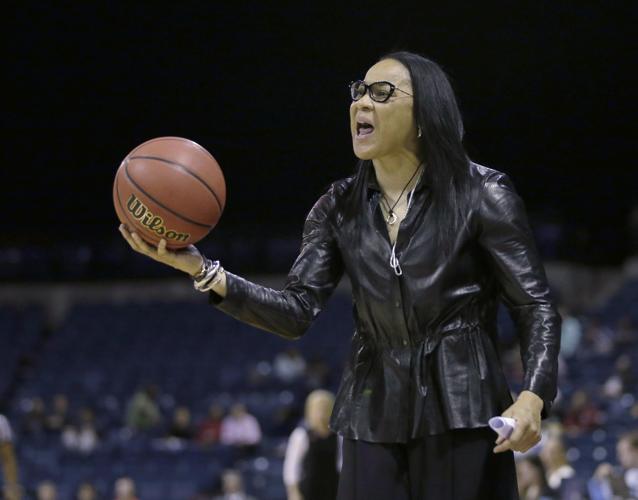 Sideline fashion GOAT Dawn Staley doesn't miss! 🔥⁣ •⁣ The South Carolina  head coach rocked a vintage Cheyney State jersey on the sidelines …