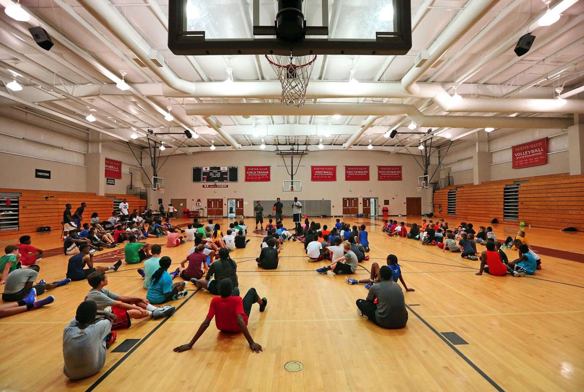 Khris Middleton basketball camp