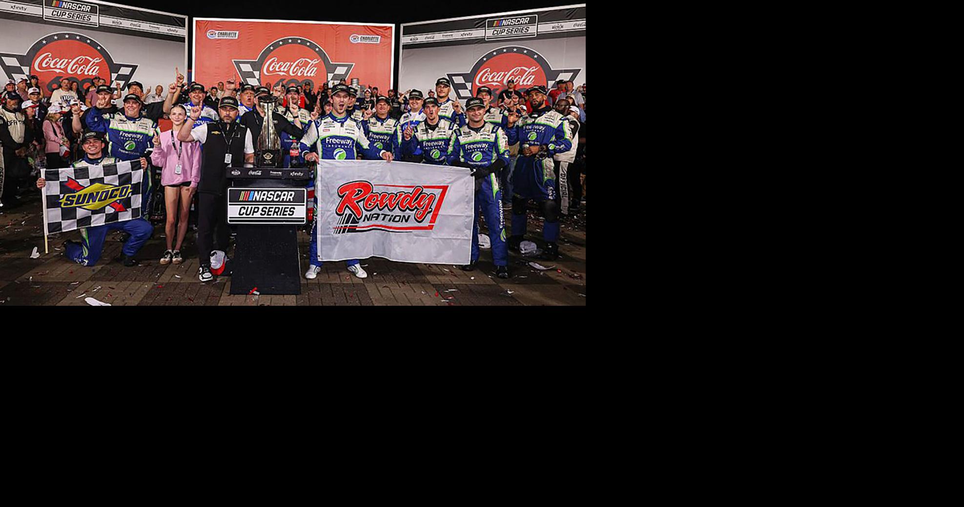 ‘This one is for Kyle’: Suárez captures emotional win in Coca-Cola 600