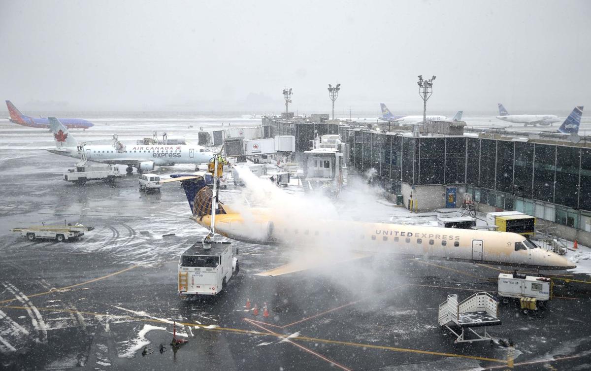 Winter storm wallops region