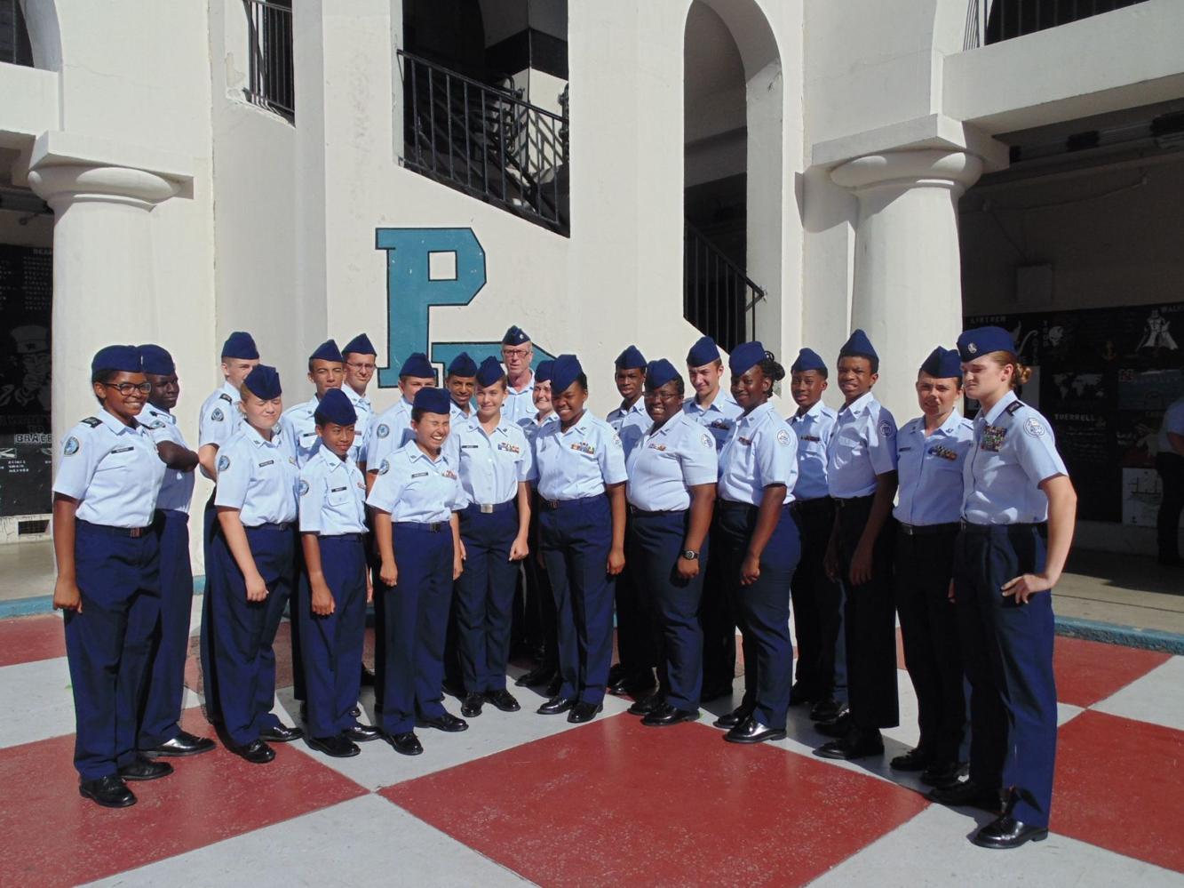 Cane Bay High receives Air Force JROTC Distinguished Unit award