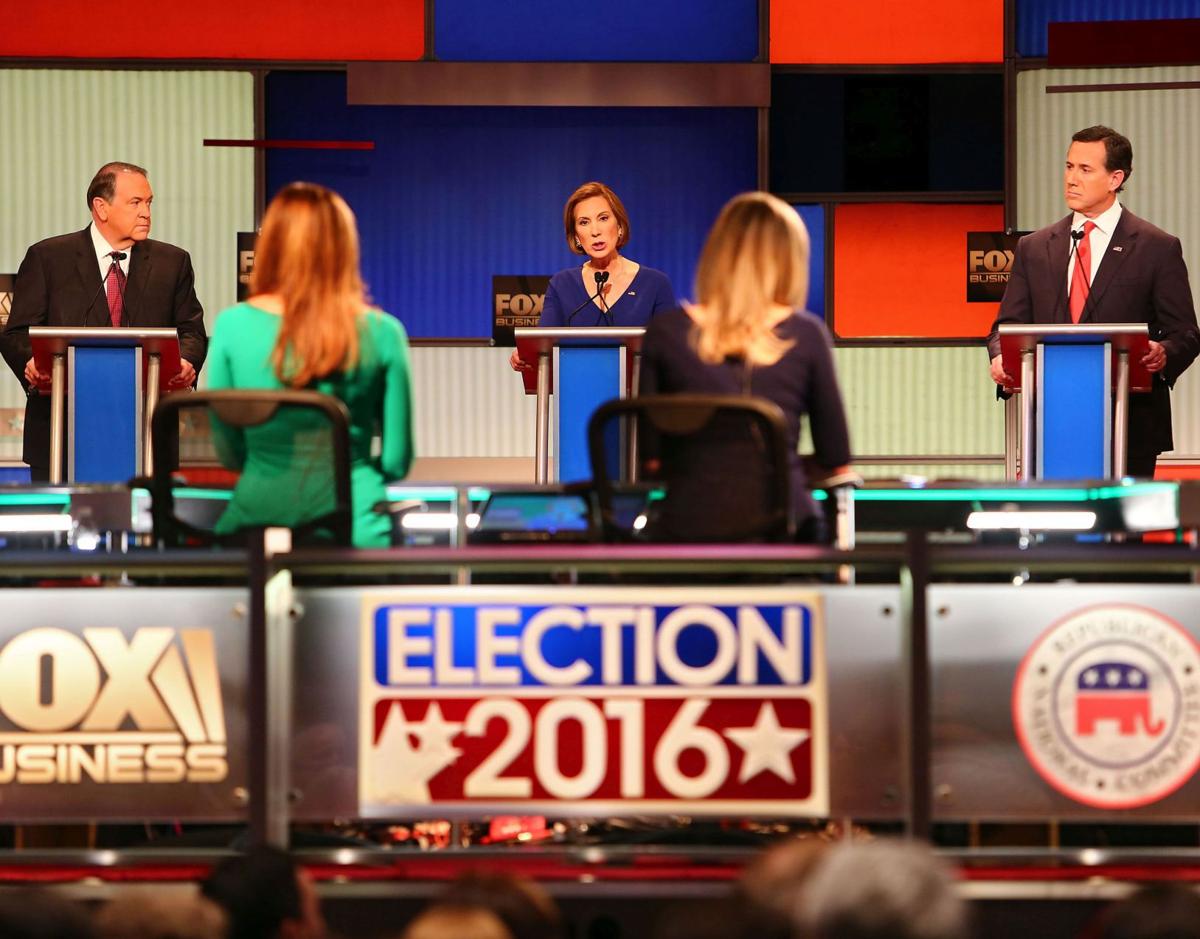 Fiorina, Huckabee and Santorum debate