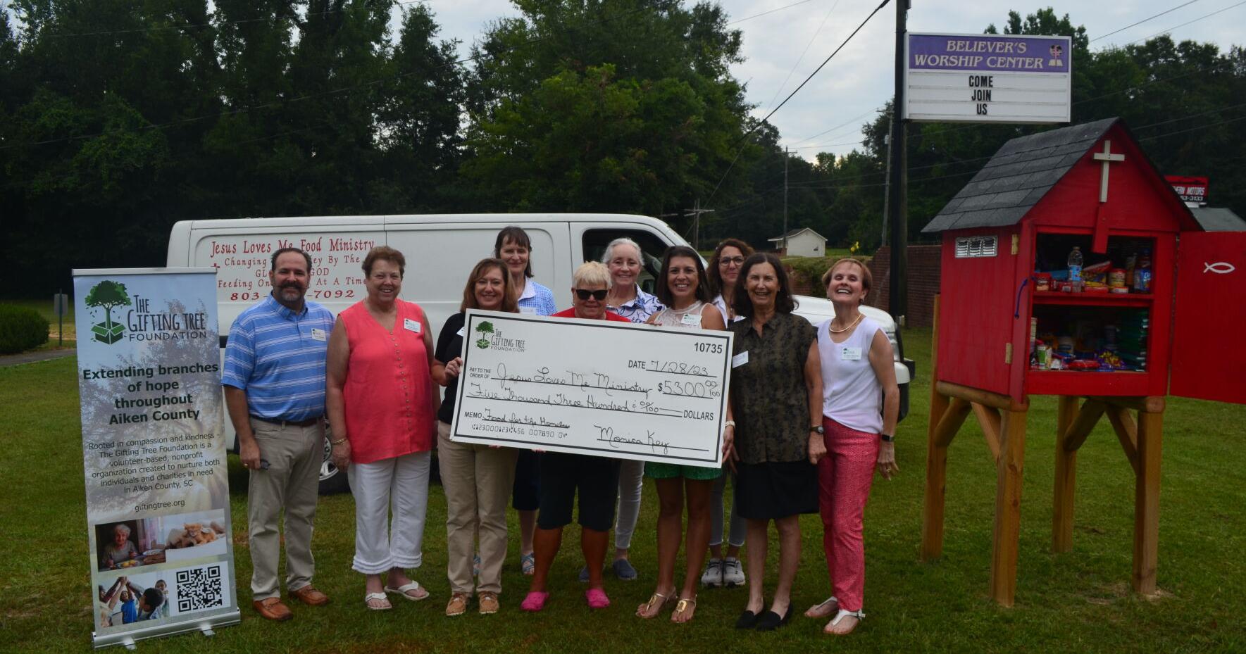 Jesus Loves Me Ministry receives grant to help feed homeless in Aiken County - Vimarsana News