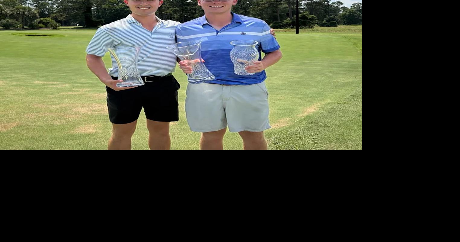 Former Bishop England golfers Walmet, McMillan rally to win SCGA Lefty-Righty Championship