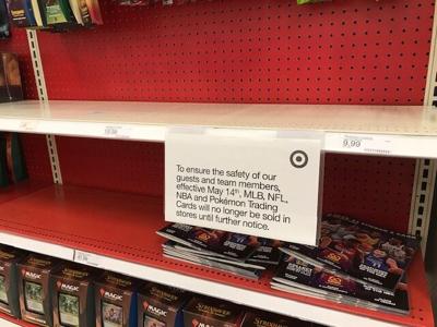 Some Target Stores Limiting Sports Card Quantities - One Million Cubs  Project
