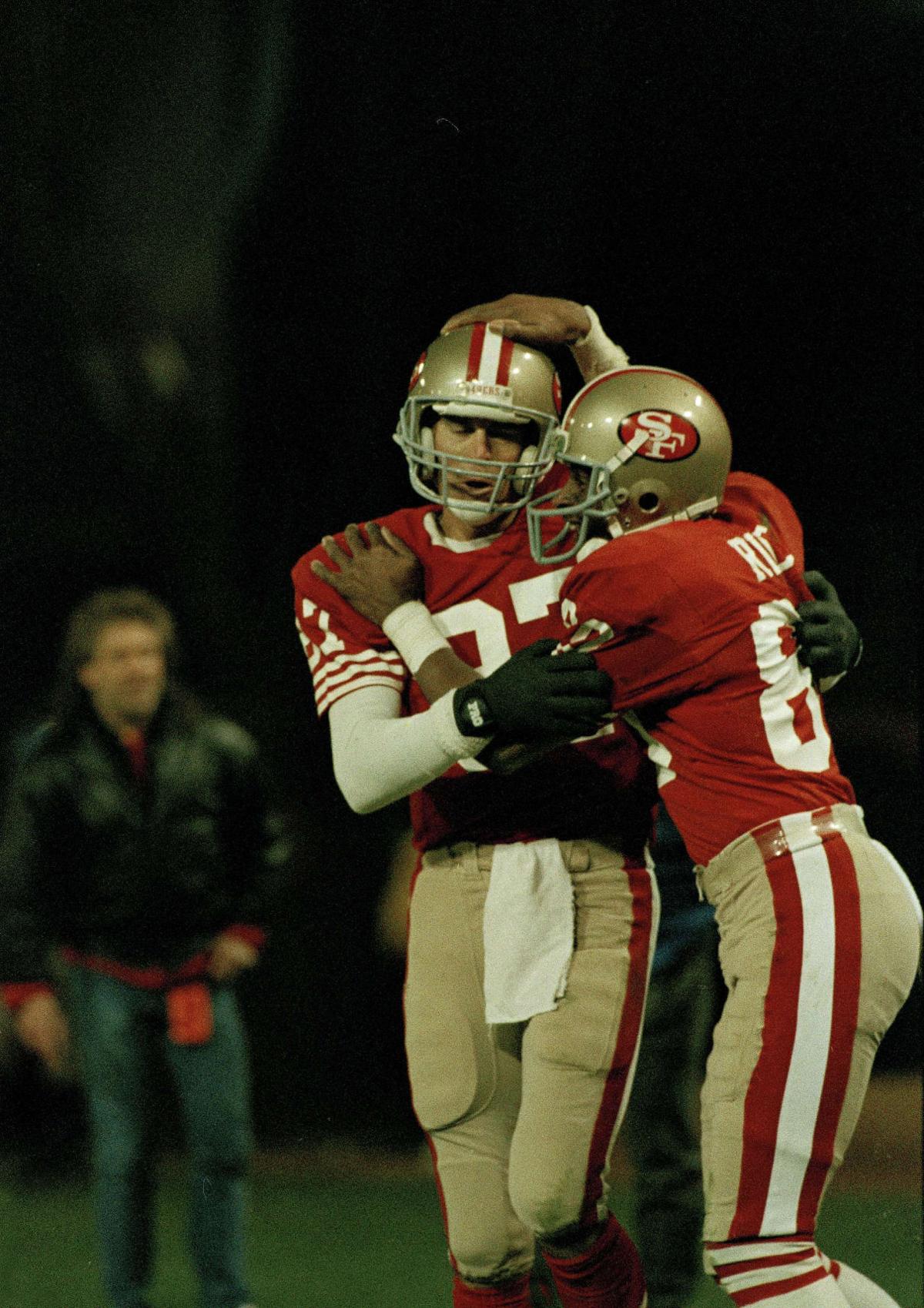 Dwight Clark, Jerry Rice