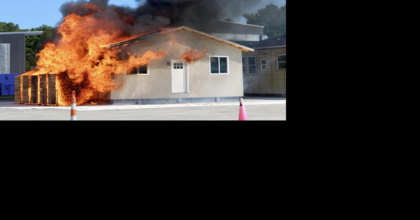 SC research center tests how flames spread from house to house in full-scale wildfire experiment