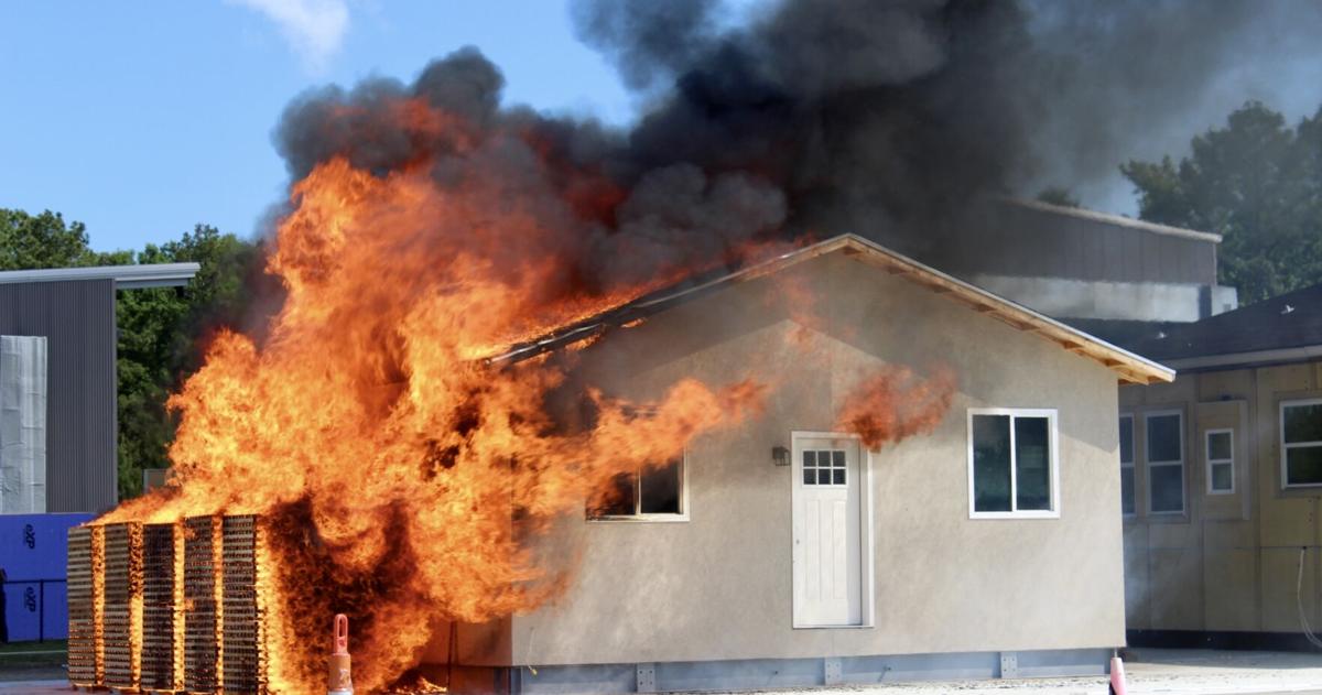 SC research center tests how flames spread from house to house in full-scale wildfire experiment