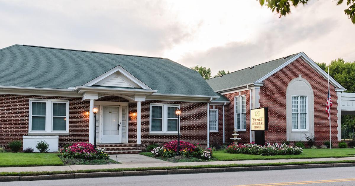 It's Your Story: Napier Funeral Home has served for over 140 years