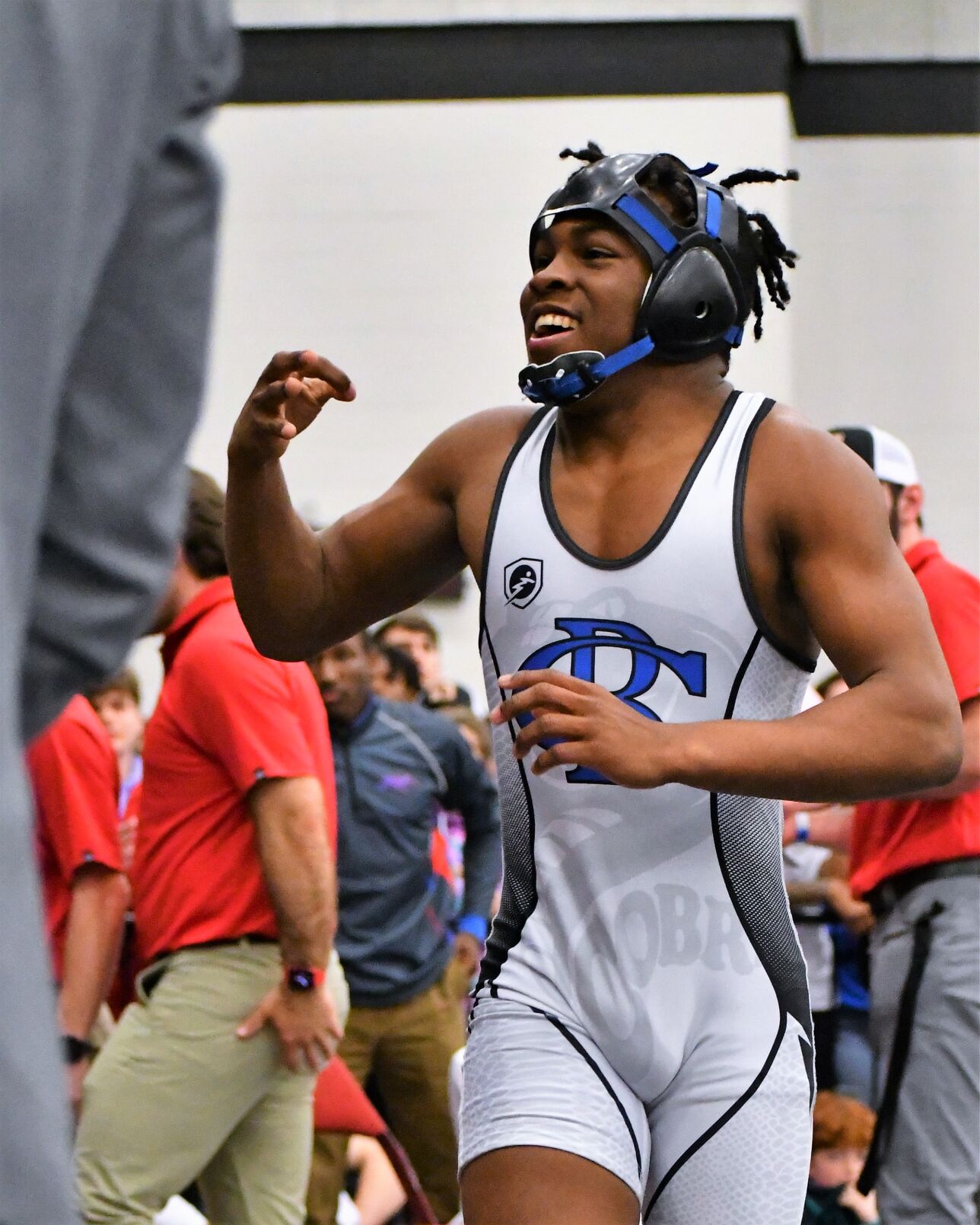 PERFORMANCE OF THE YEAR: Peace dominated on mat at state