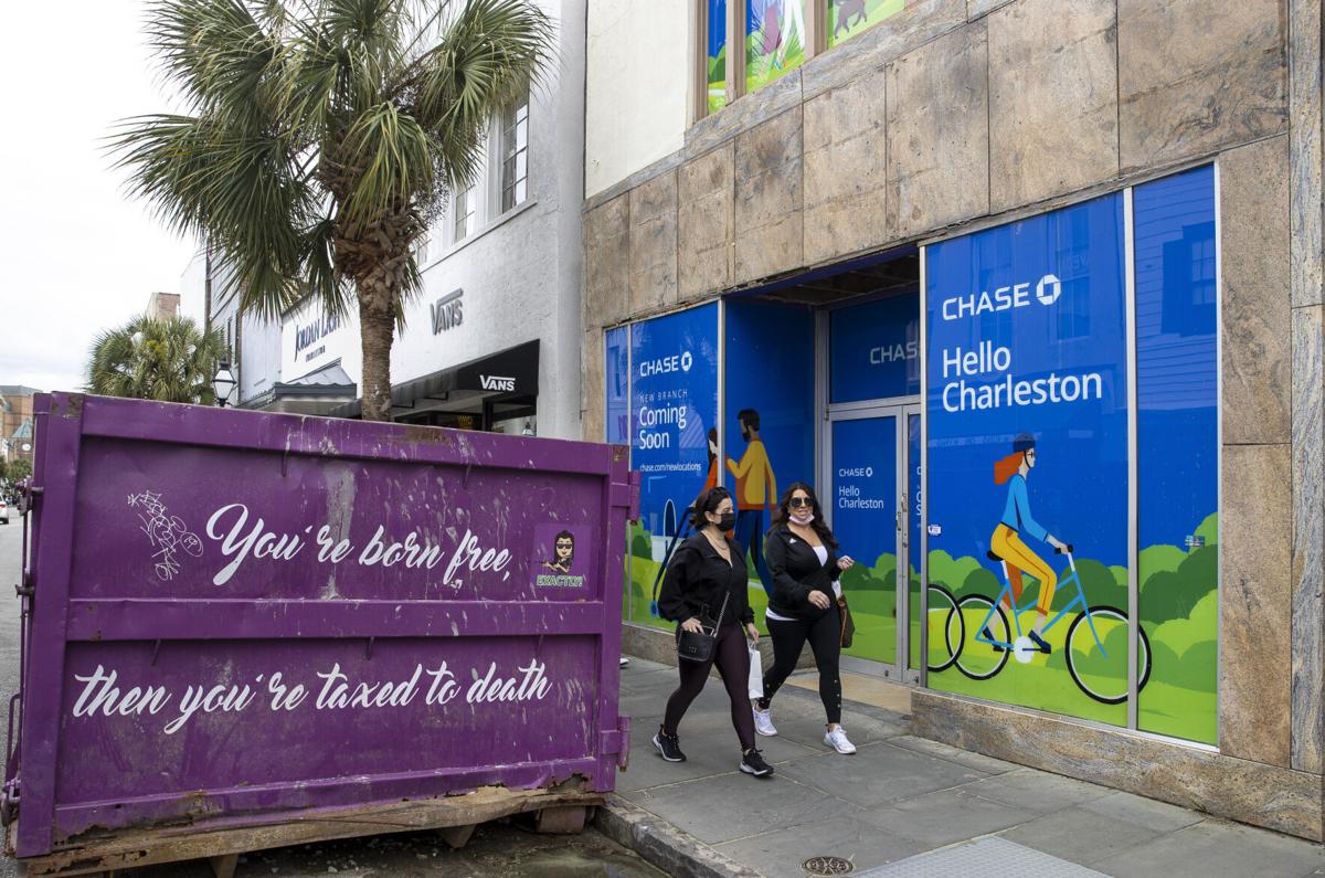 Chase changes course on downtown Charleston bank branch debut