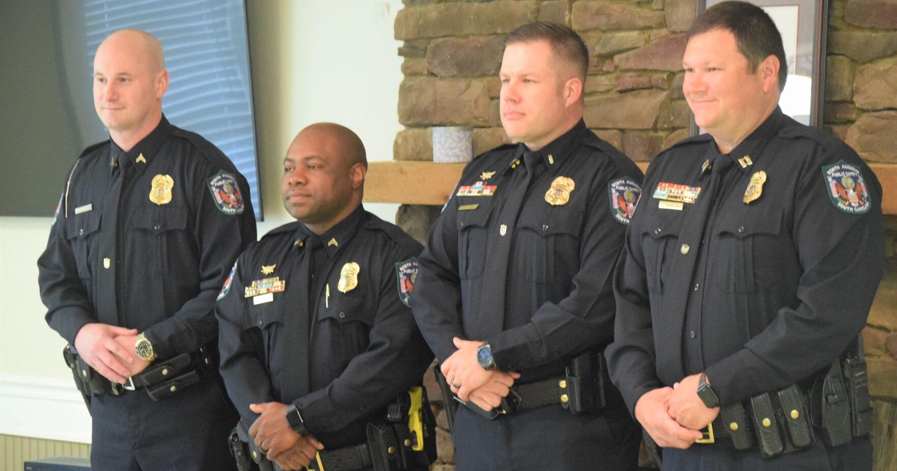 North Augusta Public Safety celebrates promoted officers in first ceremony since pandemic - Vimarsana News