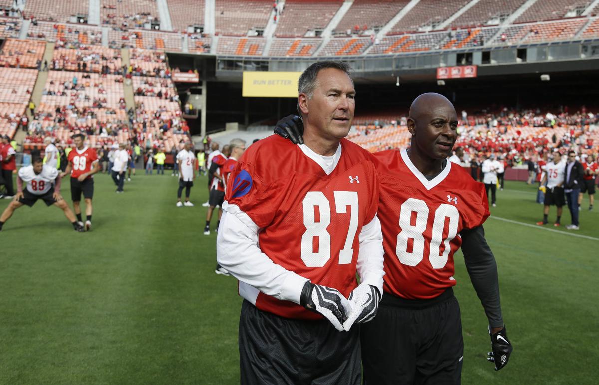 Dwight Clark, Jerry Rice