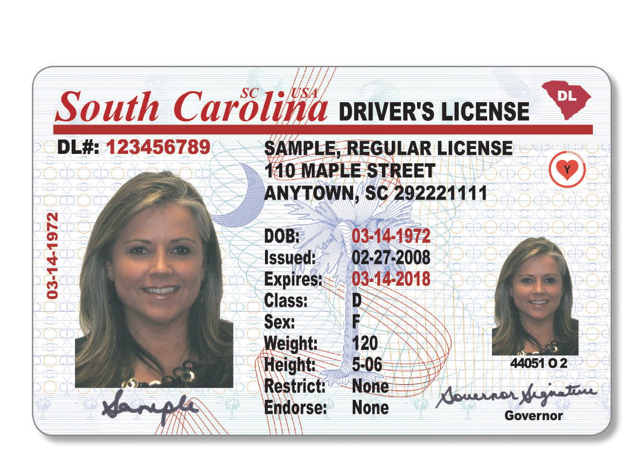 sc drivers license transfer