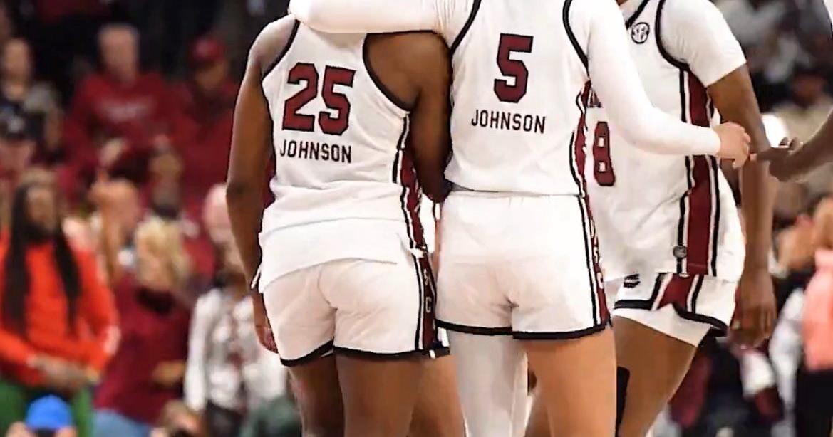 Gamecocks' Johnson & Johnson at their best in win at No. 6 LSU