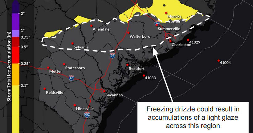 Patchy, dense fog descends over parts of tri-county area as winter storm sweeps across South, US