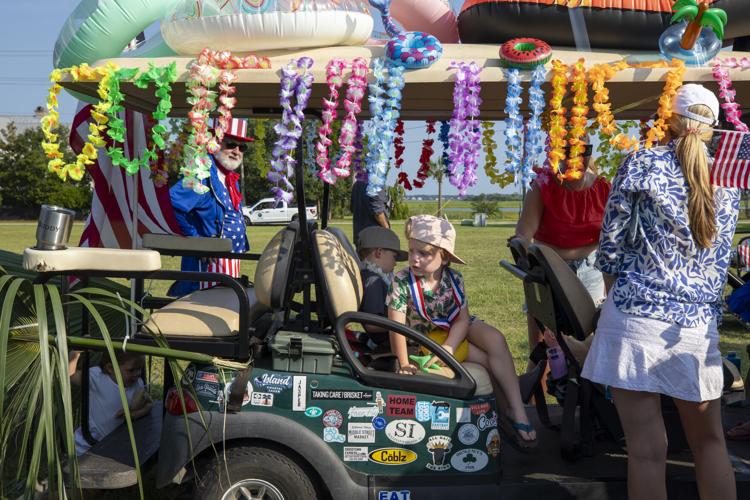 Photos Golf carts parade through Sullivan's Island on Fourth of July