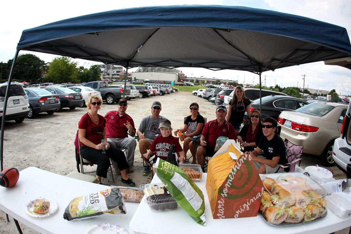 Tailgating at USC vs. ECU