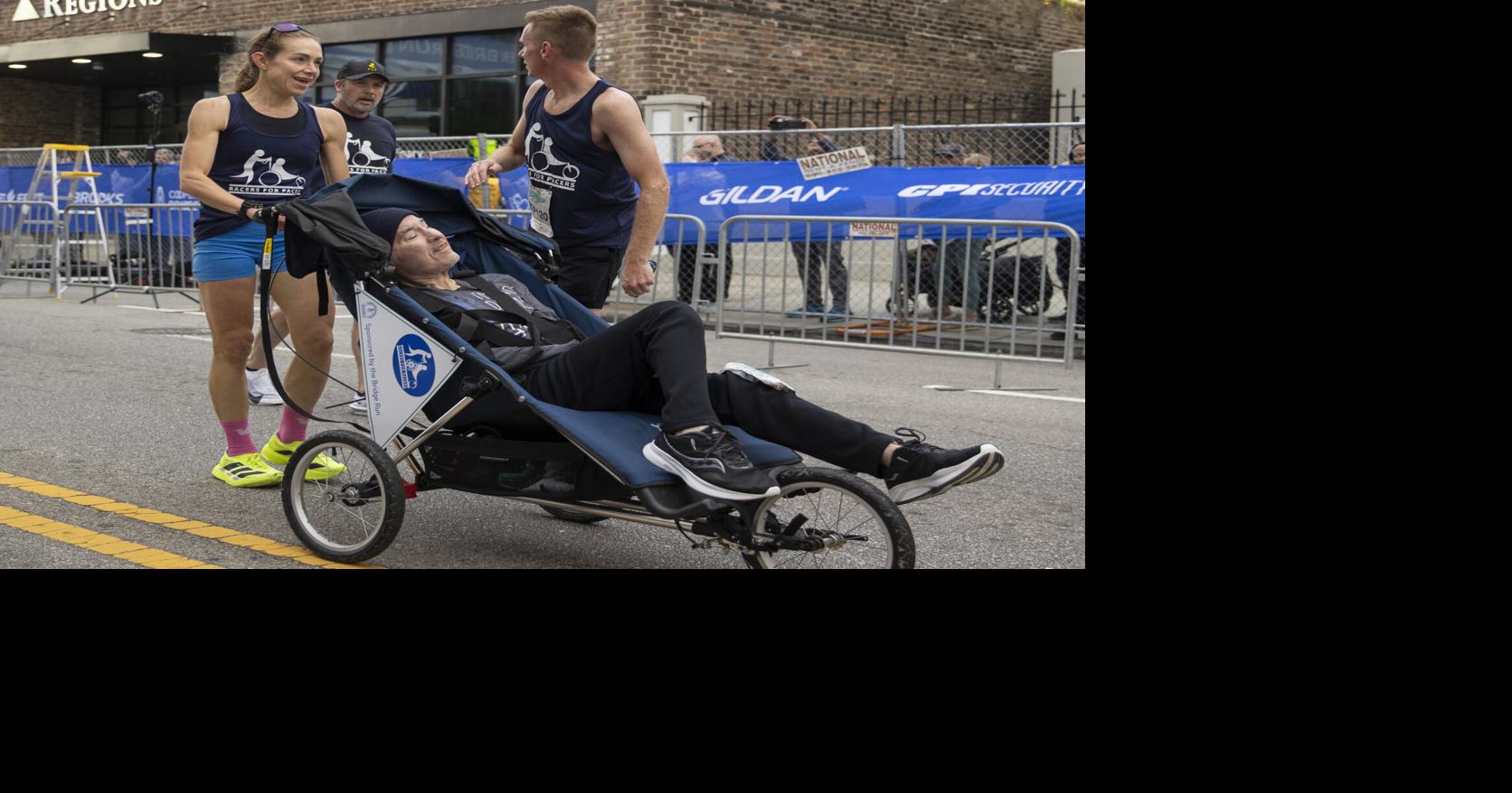 United by love of running, doctor and patient race together
