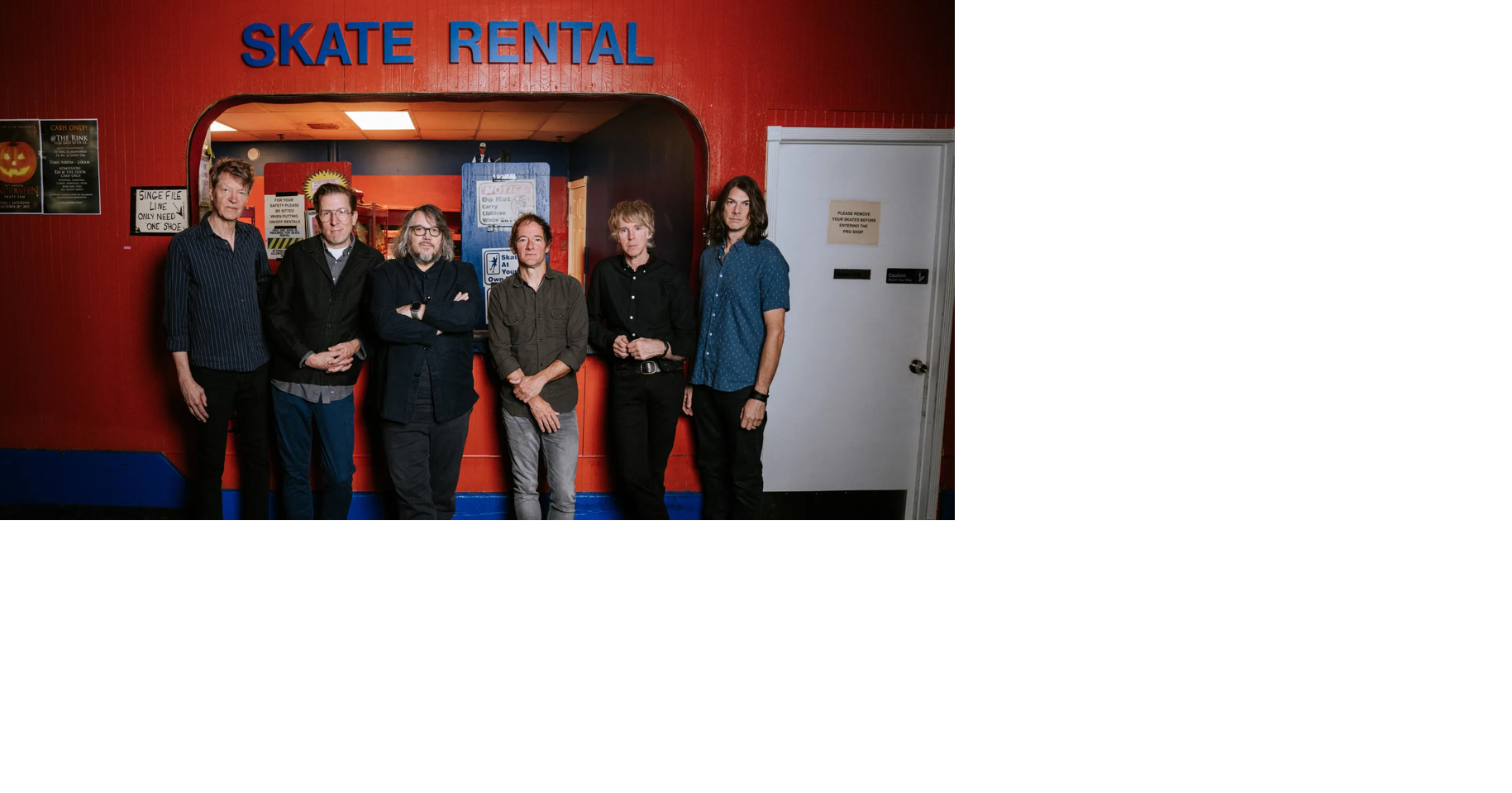 Wilco is back in Charleston for the first time since 2023's High Water Festival