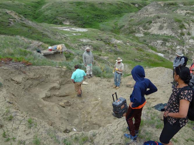 Silver Bluff student digs for dinosaur fossil in Montana News
