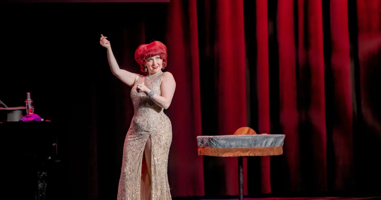 Lucy Darling, 'grande dame of comedy and magic,' has created a special Halloween show for Charleston