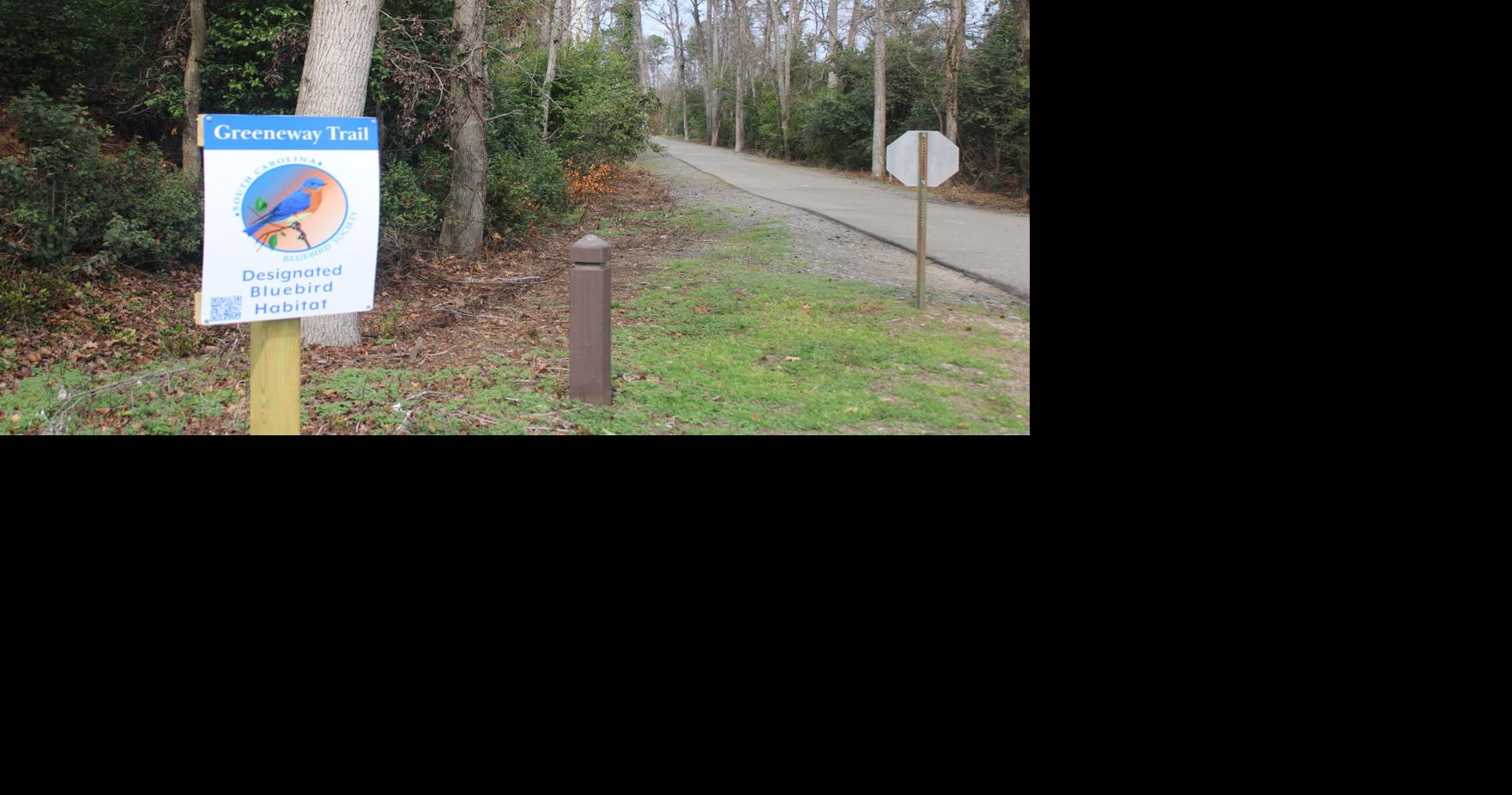 North Augusta's Greeneway named designated bluebird habitat in South Carolina