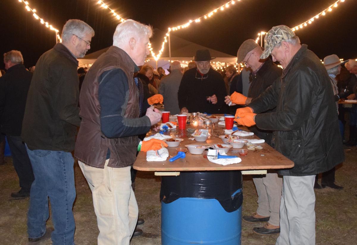 Hundreds of people turn out for Aiken Steeplechase Association's Oyster Roast 10