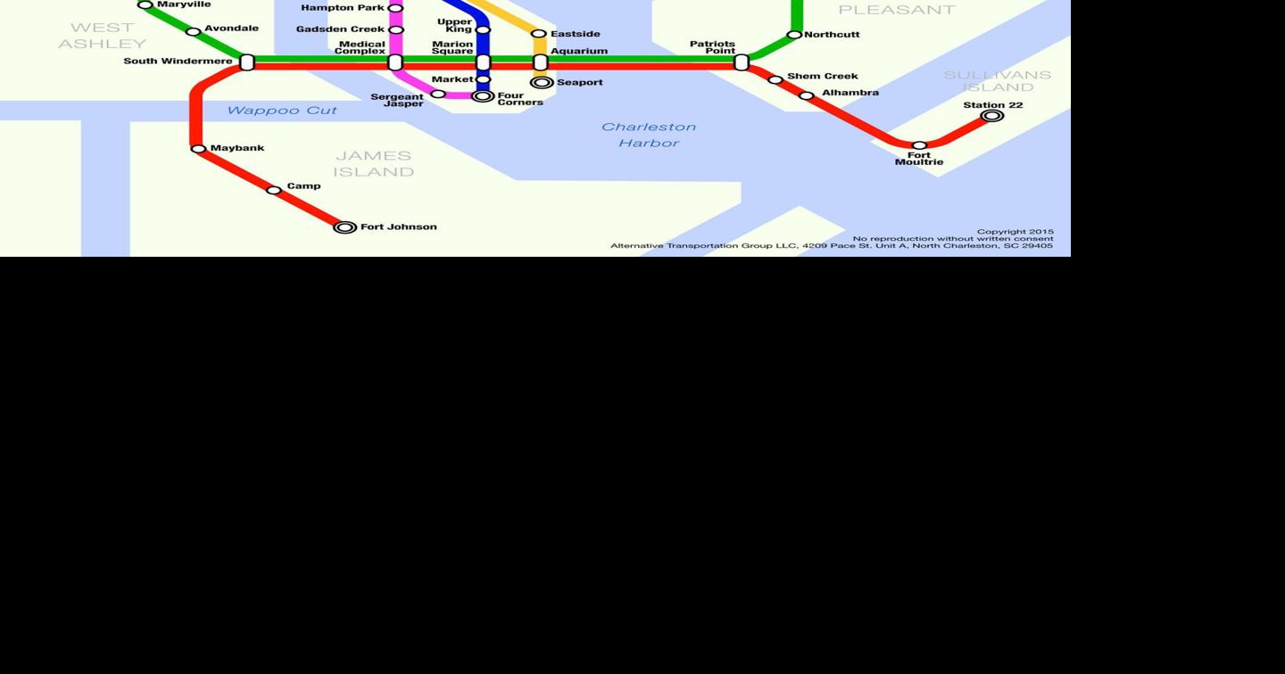 Fantasy map sparking imaginations for future alternative transportation