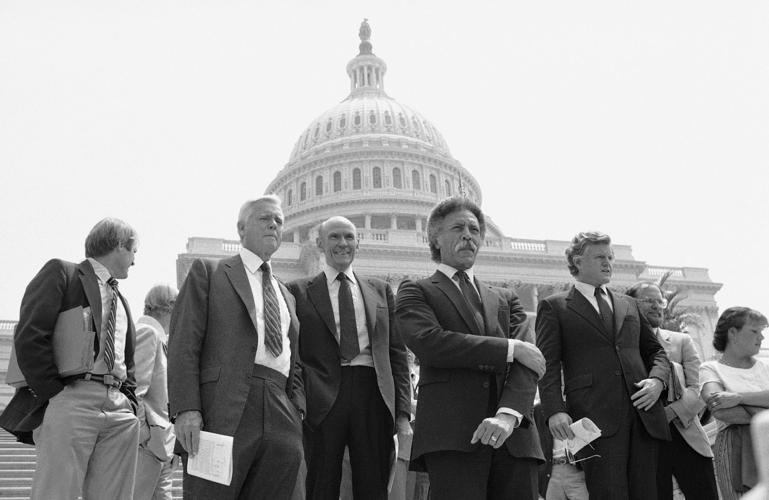 Ernest Hollings and Alan Cranston