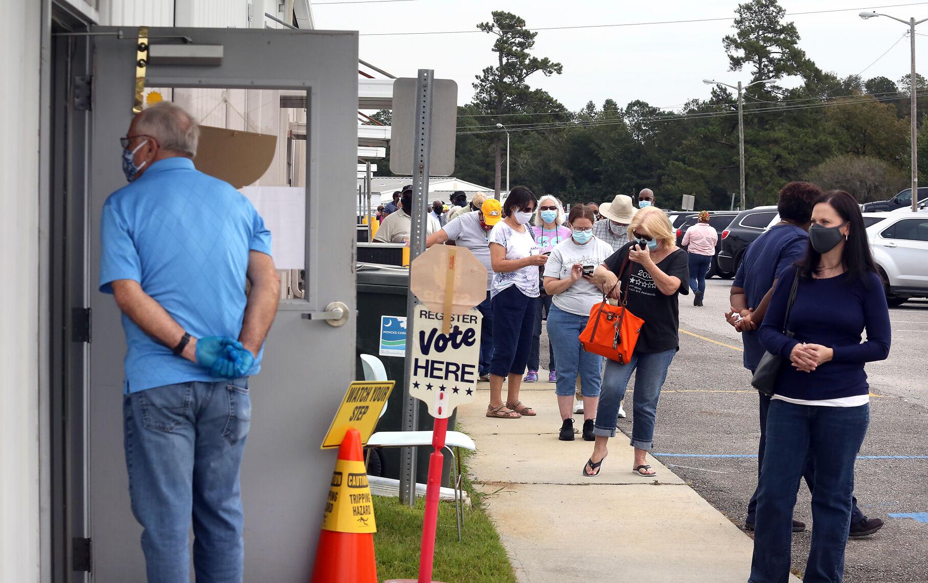 Early voting opened in SC Monday with widespread interest across the state News
