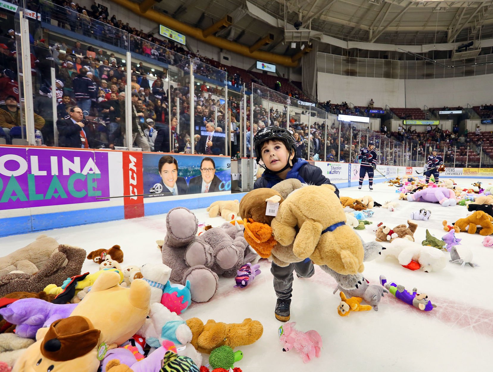 teddy bear toss everblades 2018