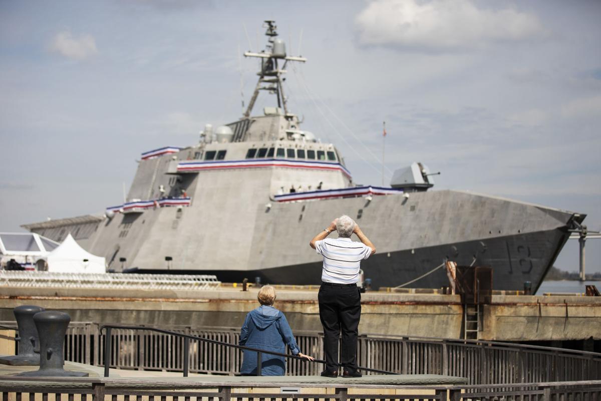 USS Charleston Navy's newest ship formally enters the fleet in