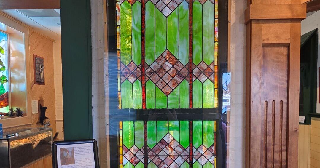 Historic stained-glass window now on display at Summerville Museum