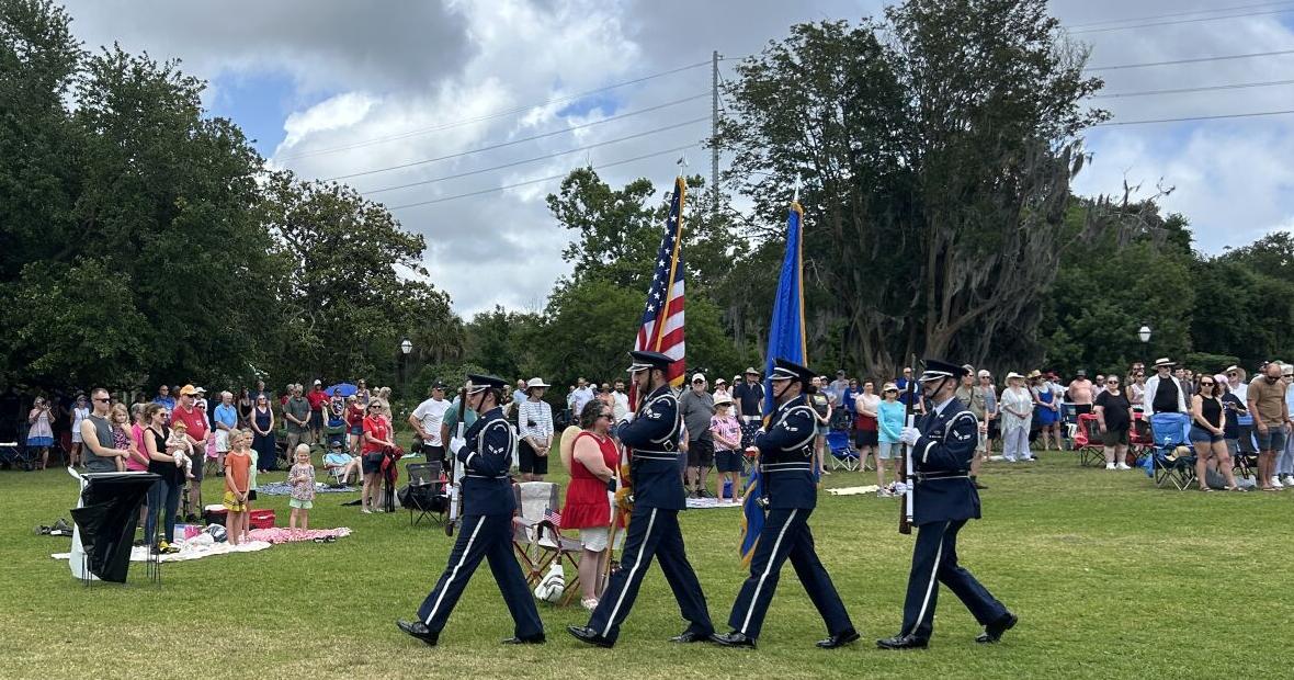 Crowd gathers at Charleston's Hampton Park for Memorial Day concert of ‘remembrance and celebration'
