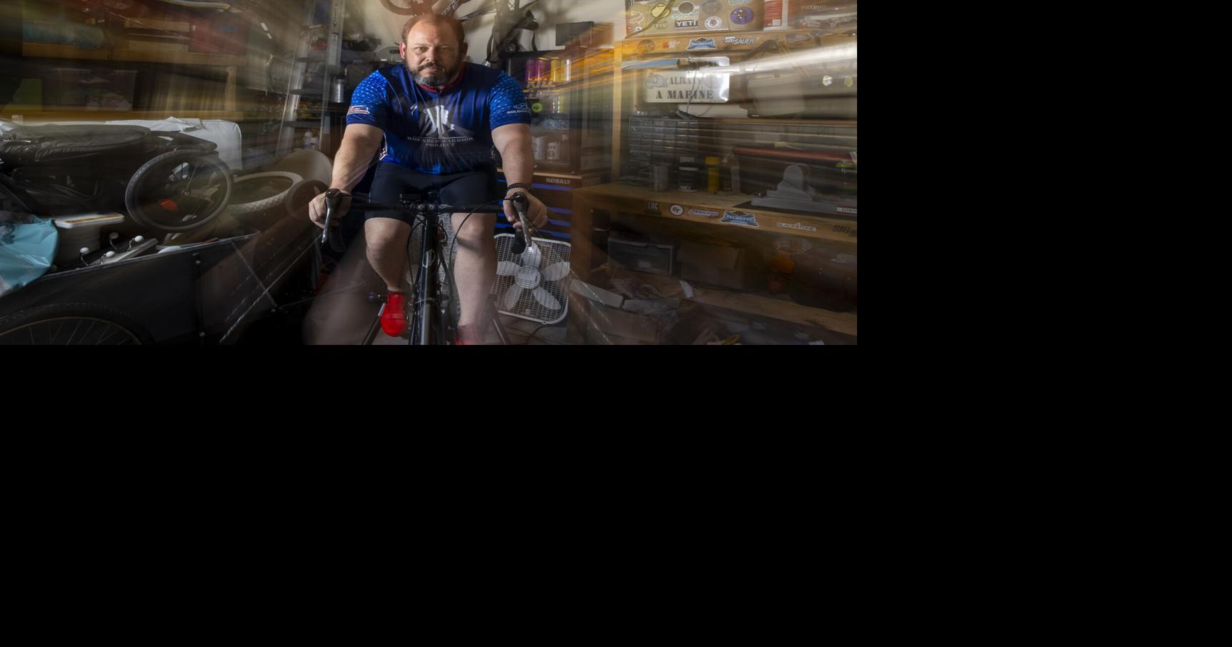 Summerville veteran bikes to honor country’s 250th anniversary, raise awareness of wounded