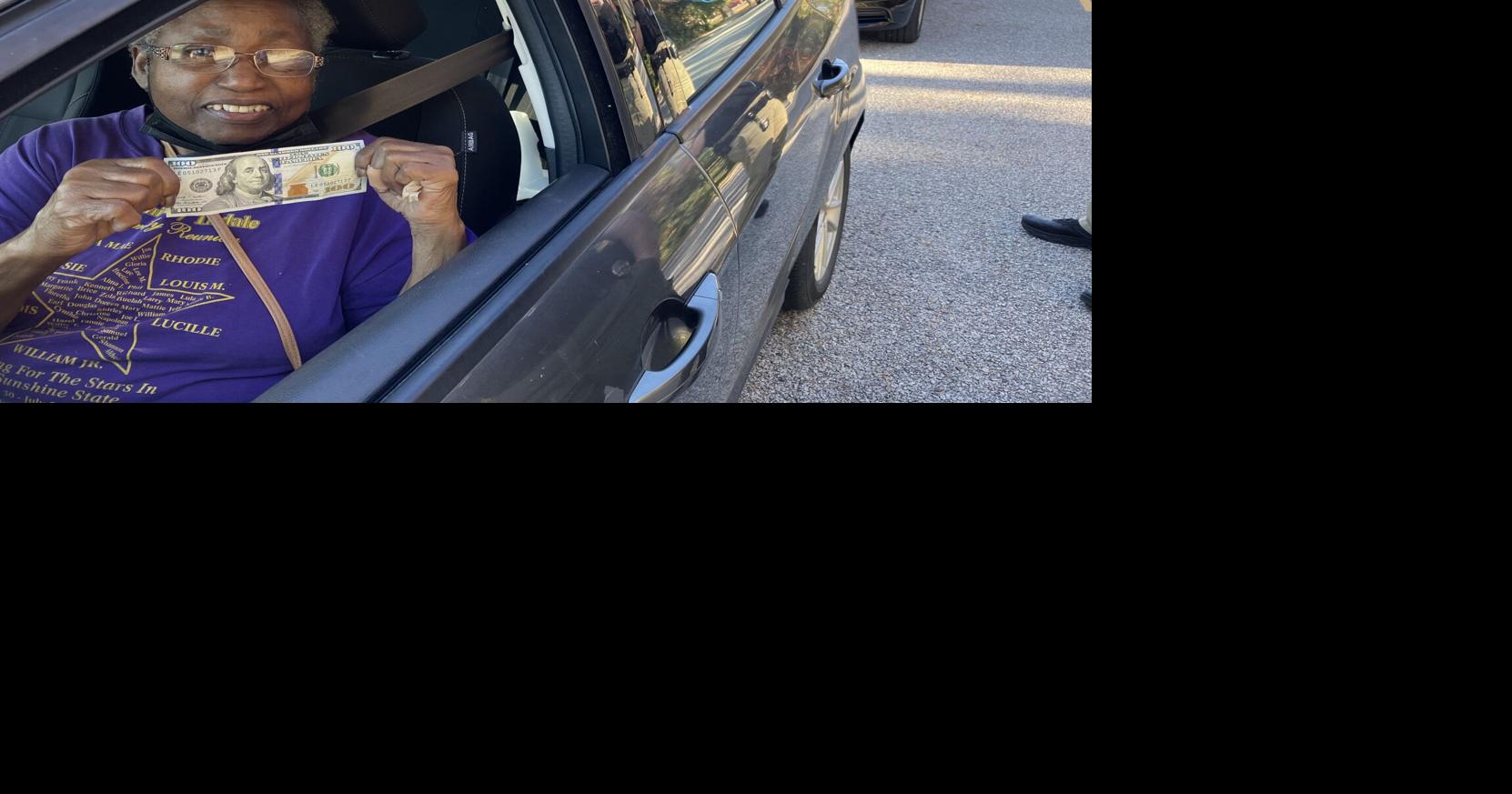 Wearing blue, Secret Santa revisits Kingstree News