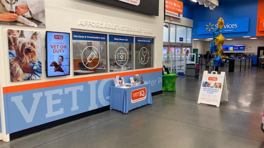 VetIQ Petcare Wellness Center comes to Mount Pleasant Walmart